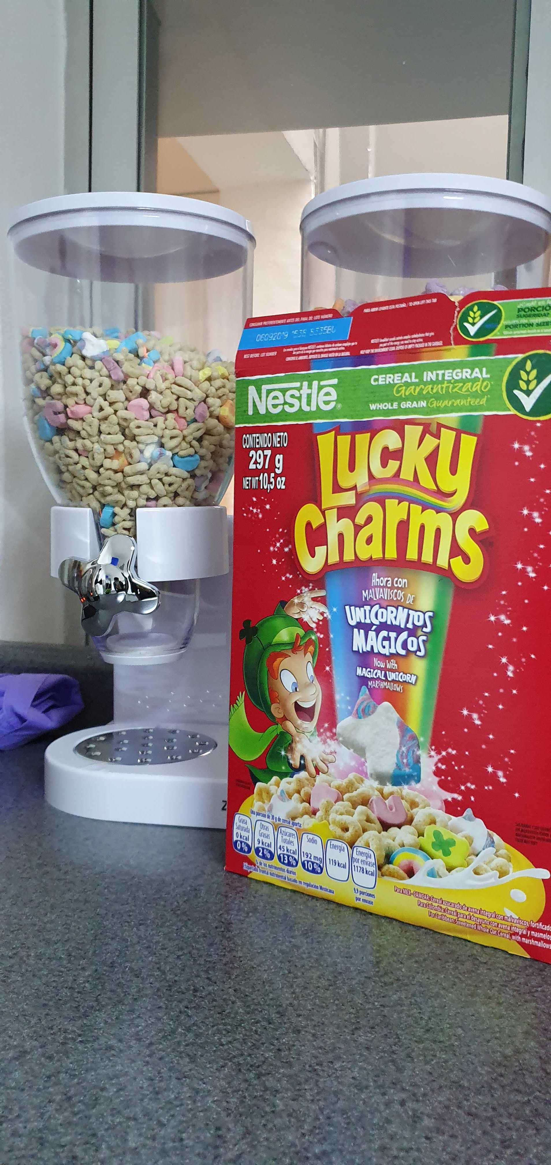 Cereal Nestlé Lucky Charms Con Malvaviscos De Unicornios 297g